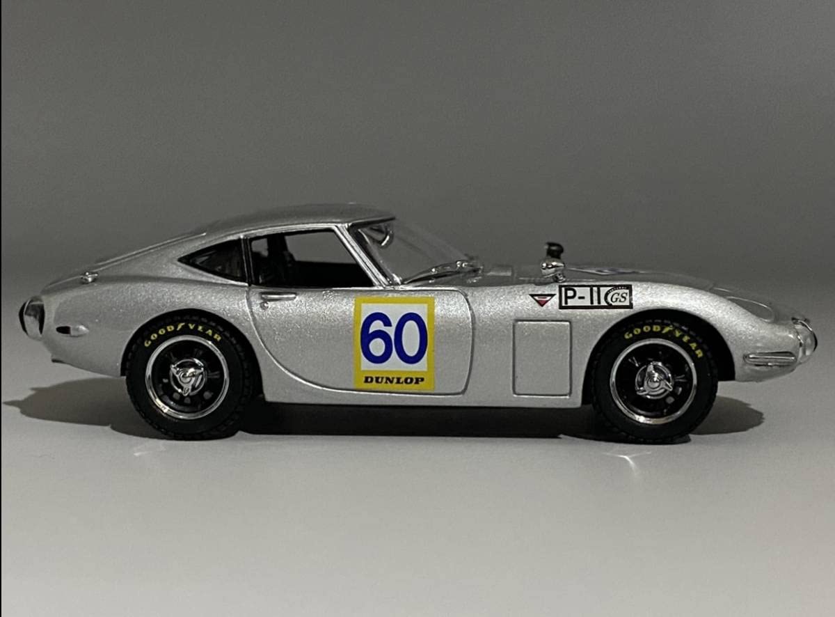 Amazon | Kyosho 1/43 Toyota 2000GT Silver #60 ◇ Suzuka 500km 1967